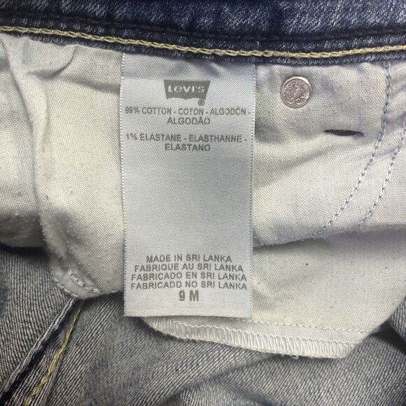 Levi’s Jeans Bold Curve Curvy Fit Low Rise Denim Bootcut Flattering Stretch 9M - Picture 6 of 6